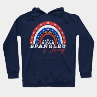 Star Spangled and Sassy 4th Of July Hoodie